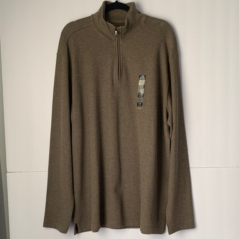 NWT Joe Joseph Abboud Men's Brown Sweater Pullover Size 2XL